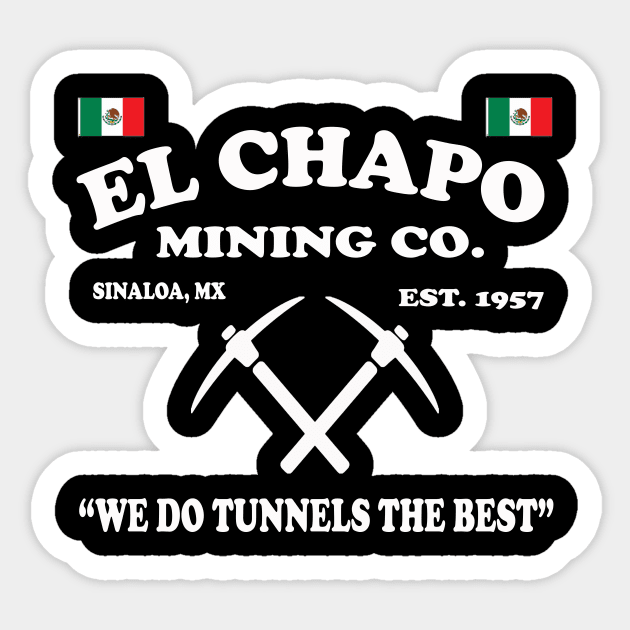 EL CHAPO Sticker by Cult Classics